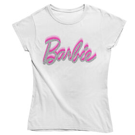 Barbie T-shirt à manches courtes Blanc