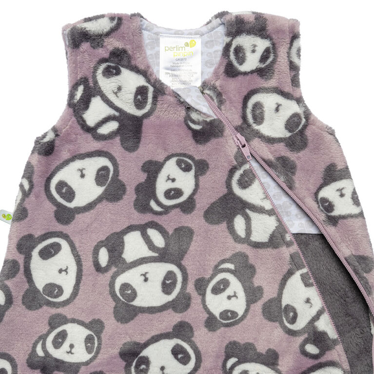 Perlimpinpin-Plush Sleep bag-PANDAS (1,5 TOG) - 0-6 months