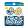 Advantage Pacifier Stage 2 Blue 4 Pack