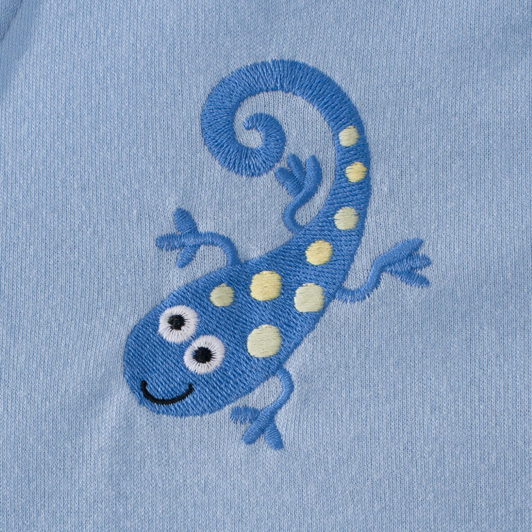Sac de nuit pour bébé qui marche tôt HALO SleepSack – Bleu Gecko - Très grand.