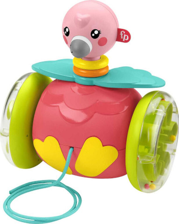 Fisher-Price Paradise Pals Pull-Along Flamingo