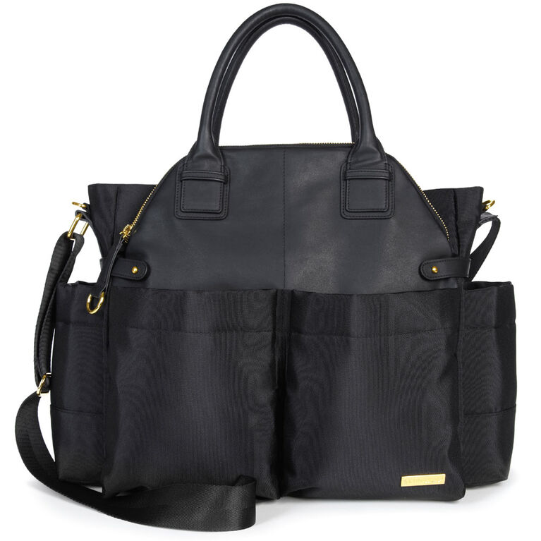 Skip Hop Chelsea Downtown Chic Diaper Satchel Black Babies R Us Canada