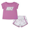 Nike Flow-Ral All-Over Print Sprinter Set - Sail
