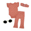 Mode bébé Ensemble pantalon pièces : corail floral