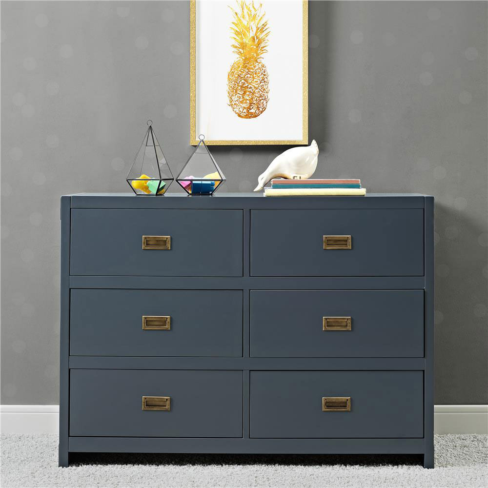 blue baby dresser