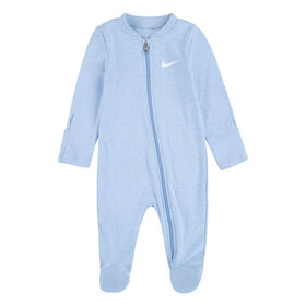 Nike Footed Coverall - Cobalt Heather - 6 Months