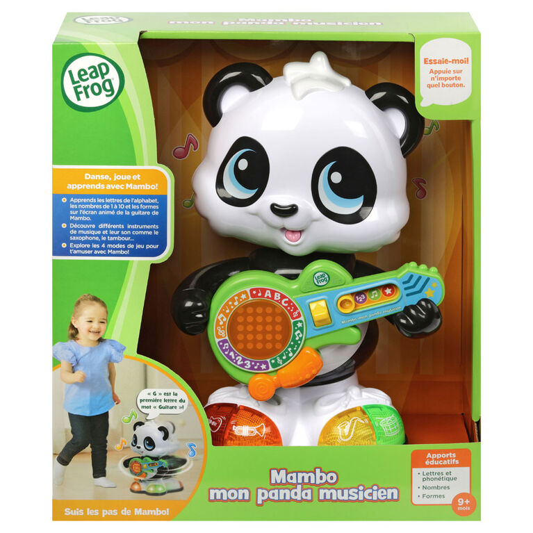 LeapFrog Mambo, panda musicien rigolo - Notre exclusivité - Édition française