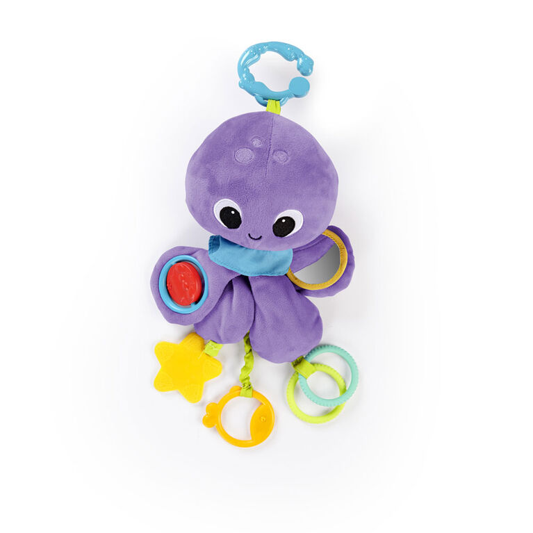 Bright Starts Twirly Whirly Octopus Easy Travel Toy