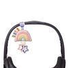 Ritzy Jingle Travel Toy Pastel Rainbow