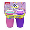 Playtex Sipsters Sippy Cup - 360⁰ - Bubblegum Pink & Purple Orchid