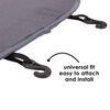 Diono Stuff 'n Scuff XL Kick Mat Back Seat Protector for Kids Feet With Storage Pocket, 100% Water Resistant for Protection of Your Upholstery from Dirt, Mud, Scratches, Gray