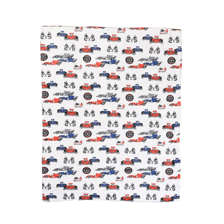 Race Car 5 Piece Toddler Bedding Set