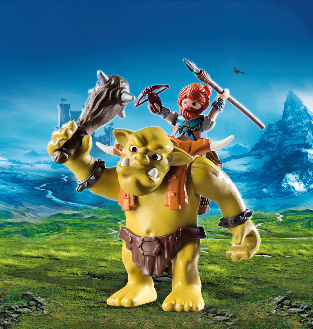 Playmobil trolls sale