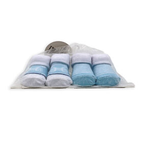 Tendertyme  2 Pack socks in Mesh bag: Blue
