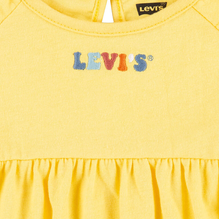 Levis 2 Pack Dress - Yellow/Blue - Size 24 Months
