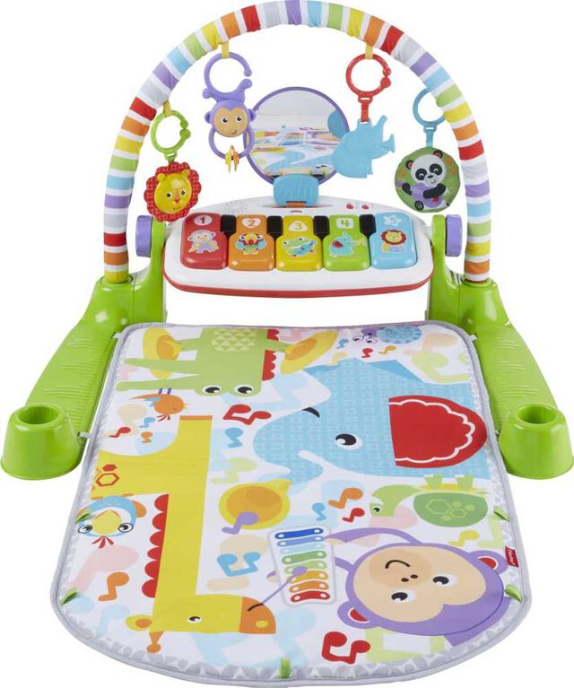 Fisher-Price Deluxe Kick and Play Piano Gym - French Edition