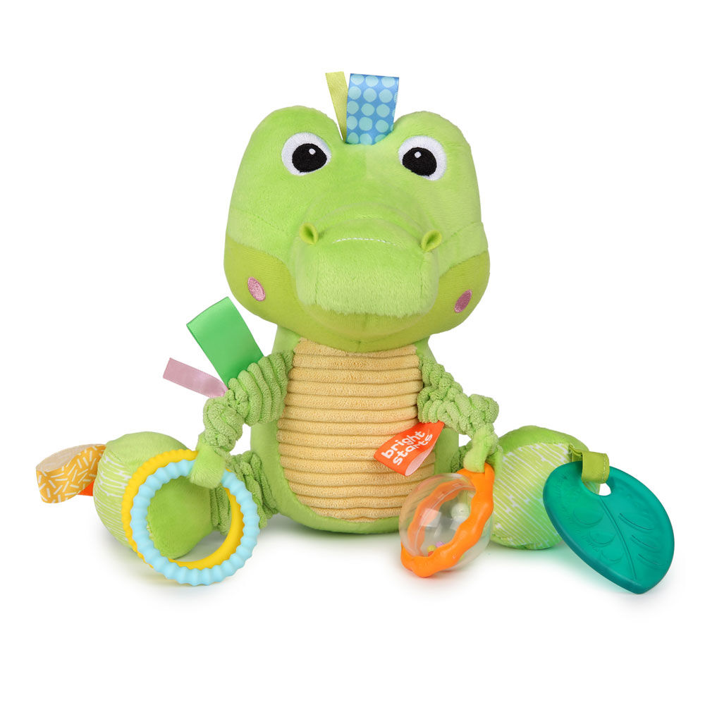 Bright starts cuddly shop crocodile play mat