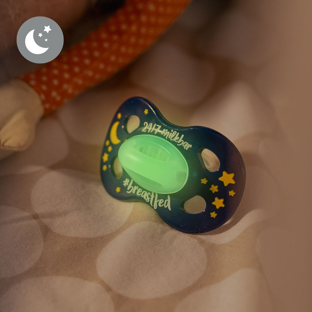 Pacifier glow in the dark discount
