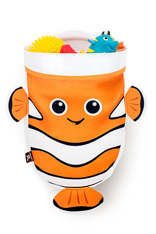 Organisateur de jouets de bain Scoop & Store Benbat - Capitaine Nemo / Orange / 0 - 36 mois