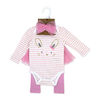 Mini Hop 3 Piece Legging Tutu Set: Pink Bunny
