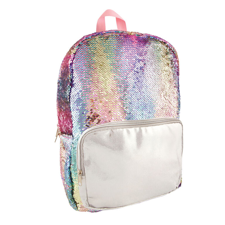 Fashion Angels - Magic Sequin Backpack - Pastel Gradient