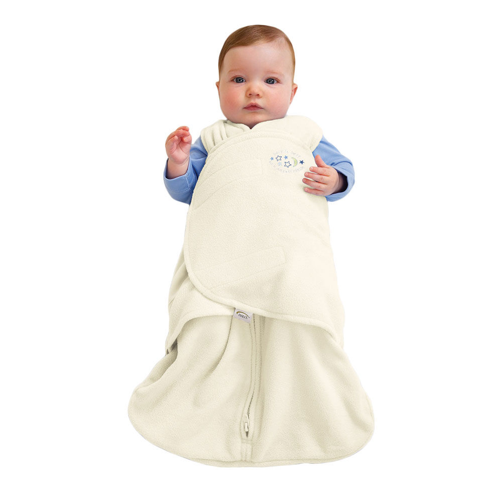 fleece halo swaddle