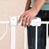 Barrière de sécurité Easy Walk-Thru Pass-Thru - Blanc Evenflo