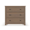 Forever Eclectic by Child Craft - Harmony 3-Drawer Dresser with Dressing Kit- Dusty Heather