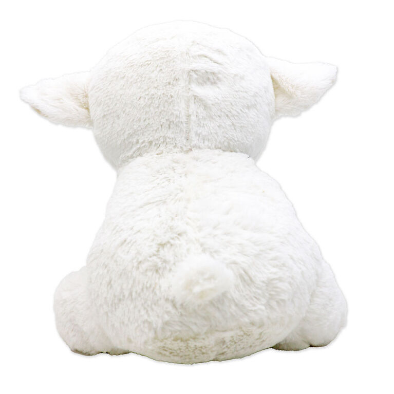 Plushies by Baby Mode Plush White Lamb Toy- 11"