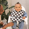 Tiny Twinkle - Mess Proof Easy Bib 3pk - Checkered Black, Blue, Green 6-24M