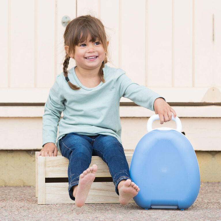 My Carry Potty - Portable Toddler Toilet Seat - Blue