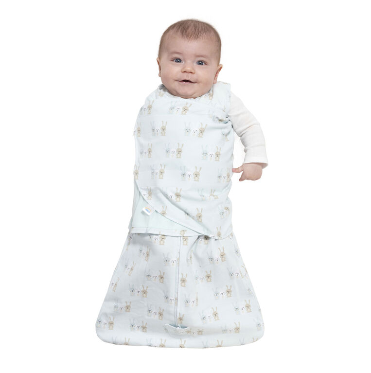 HALO SleepSack Swaddle Cotton Blue Bunnies Newborn Babies R Us