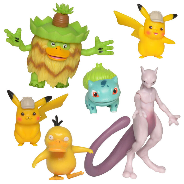 Detective Pikachu Battle Figure Multipack (6Pack) R Exclusive Toys