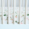 Red Rover - Cotton Muslin Crib Sheet - Peach Blossom - R Exclusive