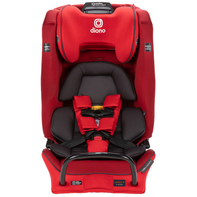 Siège d'auto convertible tout-en-un Radian 3RXT SafePlus, Rouge Cerise