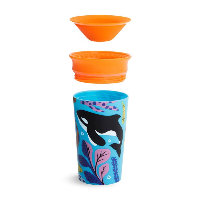 Ensemble de 2 tasses Miracle 360° WildLove - Épaulard/Ours polaire