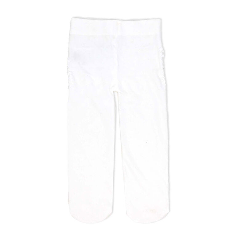 Baby Mode Signature Lot de 2 collants : rose et blanc