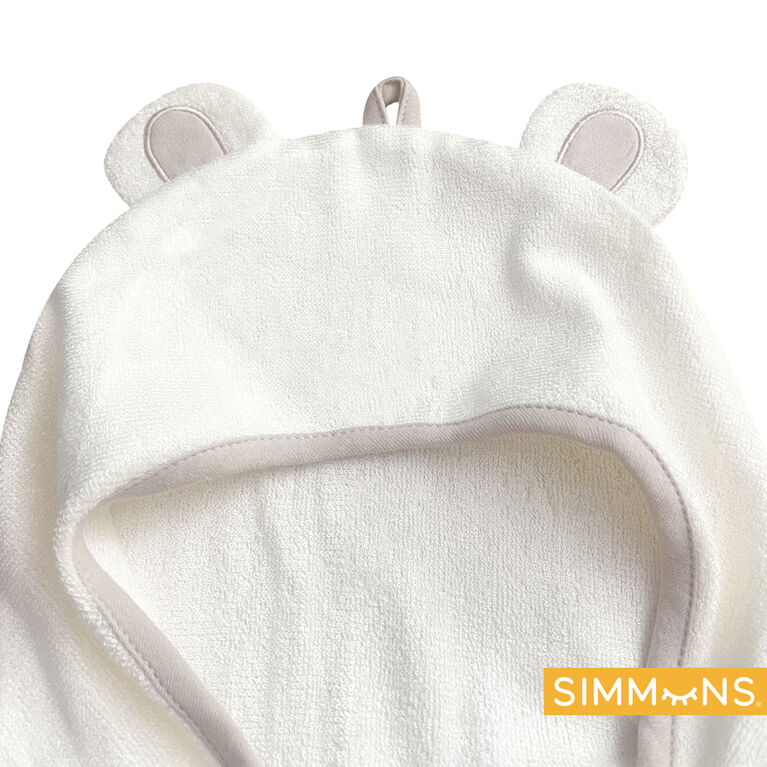 Simmons Set De Bain En Bambou 3 Pièces Crème/Taupe