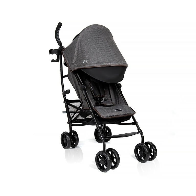 3Dlite+ Poussette Chevron Charbon