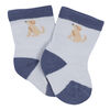 Gerber Childrenswear - 6 Pack Jersey Crew Socks Puppy Playground - 0-3M