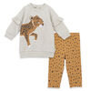 Petit Lem Cheetah, Heather Beige 18 Months