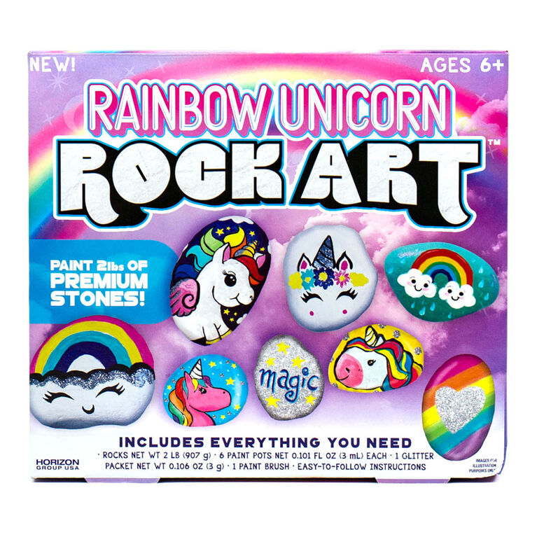 Rainbow Unicorn Rock Art Toys R Us Canada