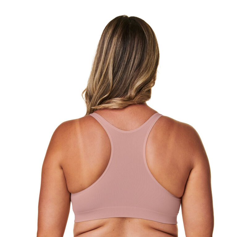 Basics by Bravado Sleep Maternity and Nursing Bra, Mink