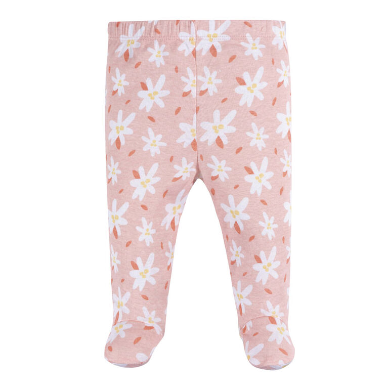 Gerber Childrenswear    Ensemble Ramenez-Moi à la Maison à boutons pression côté Marguerites Blanches