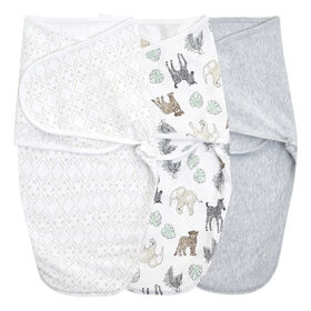 Aden + Anais Essentials 3-Pack Easy Swaddle Wrap Toile 0-3 M