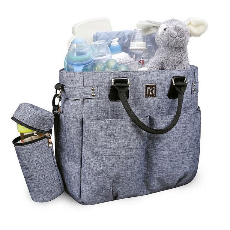 Ryco Britney Fashionable Tote Diaper Bag Grey Babies R Us Canada