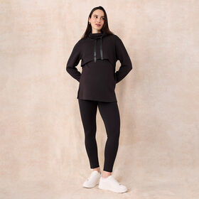Motherhood - Over The Belly Active Pocket Legging - Black - L