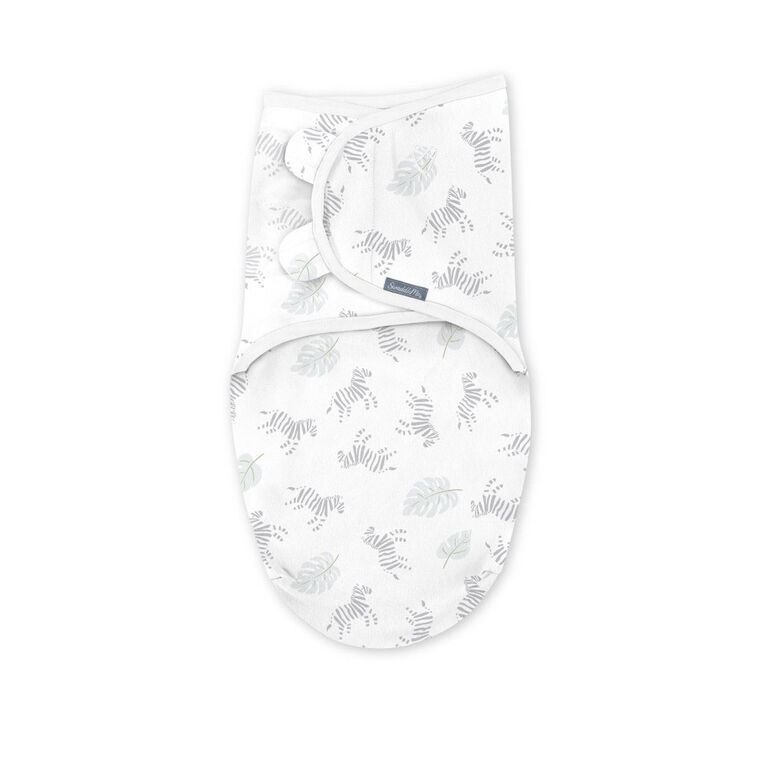 Sac de Couchage Bébé Easy Change Swaddle de SwaddleMe by Ingenuity - Zebre