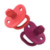 Sucette orthodontic en silicone Boon Jewl étape 2, 2 pk rose