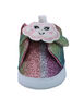 First Steps Pastel Rainbow Glitter Sneakers Size 2, 3-6 months